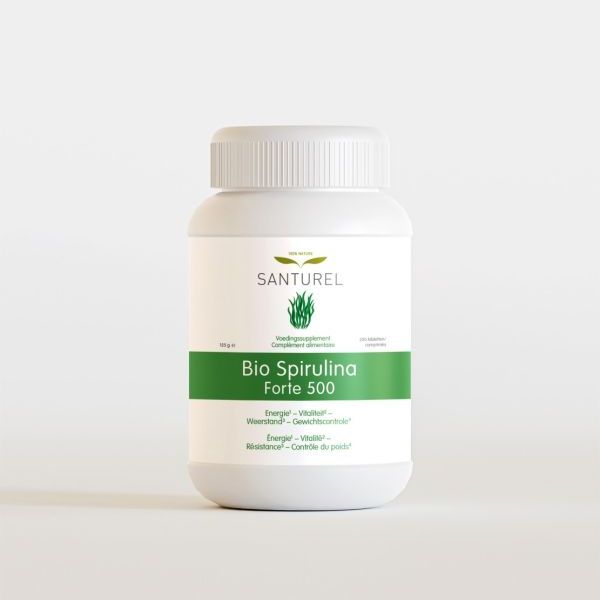 Bio Spirulina Forte 500: Vitalité - Énergie - Résistance - Côntrole du poids