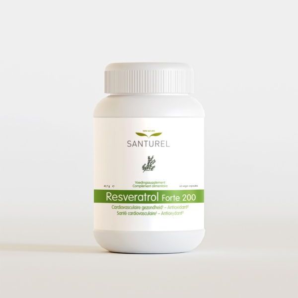 Resveratrol Forte 200: Santé Cardiovasculaire - Antioxydant